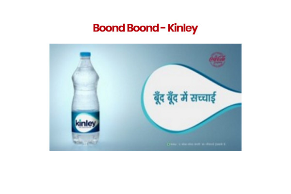 Boond Boond – Kinley TVC