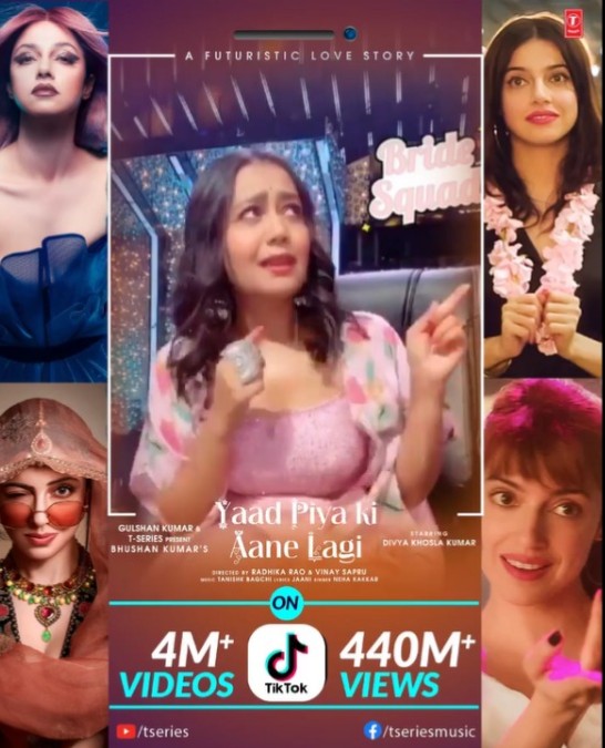 R&S 13 #YaadPiyaKiAaneLagi Hits 4 Million + Videos And 440 Million + Views On TikTok India!